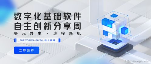 数字化基础软件自主创新分享周定档6月15日，探索数字文化创意软件开发的“通关密钥”