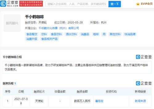 蘑菇街投资千小鹤咖啡 数字文化创意驱动新消费场景融合